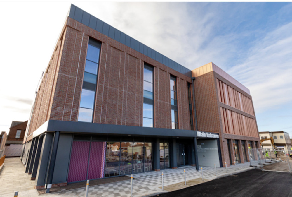 Work has started on two new wards at Warwick Hospital's Main Entrance building, enhancing capacity and modernisng facilities for future developments (image supplied)