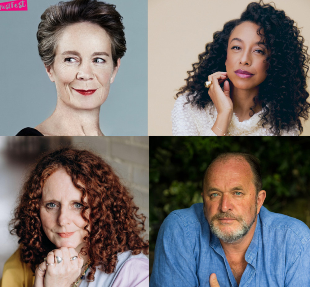 Celia Imrie, Corinne Bailey Rae, Maggie O'Farrell and William Dalrymple are among those set to appear at this year's festival (Image via: Ulrike Rindermann/supplied)
