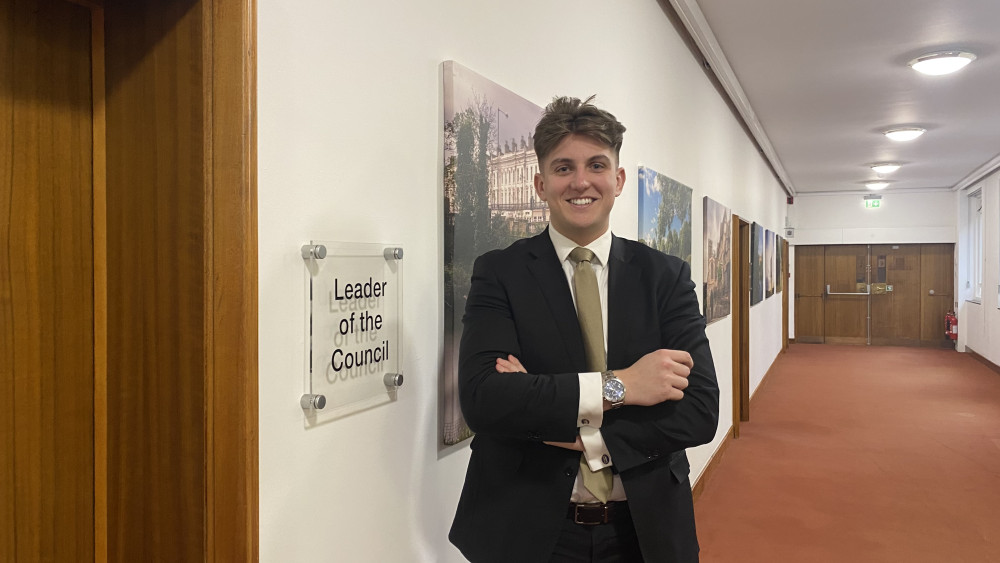 Cllr George Finch remains leader at Warwickshire County Council (image by Nub News)