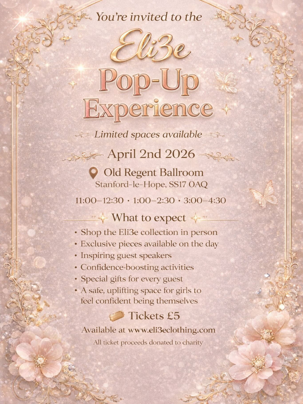 Eli3e Clothing Pop Up Event with Lisa Nathan