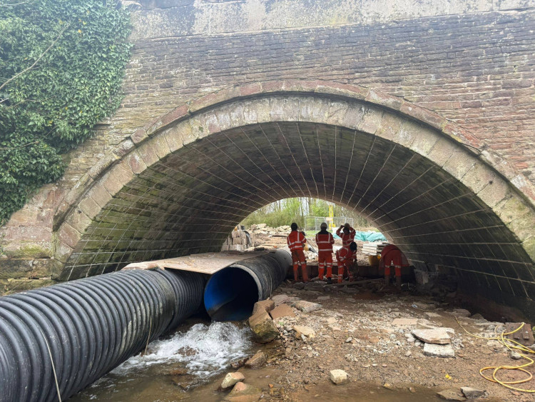 Repairs to Mill House Bridge are finally complete (Credit: CEC)