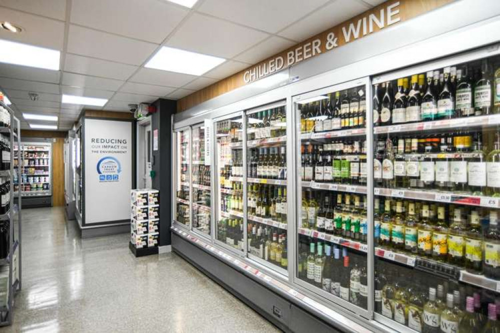 An extended chilled alcohol section is among the highlights of the changes