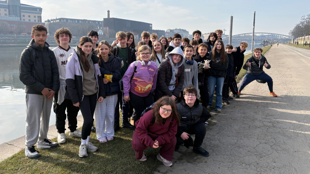 Beech Hall School pupils recently visited Poland for a powerful educational trip (Credit: Supplied)