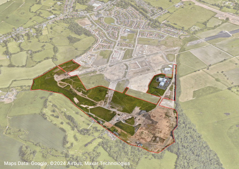 A picture of the Woodford Garden Village extension plans (Image - Royal Pilgrim Communications)