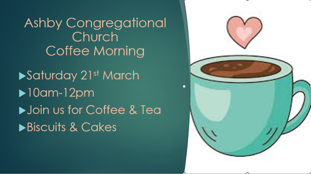 Ashby congregational church coffee morning