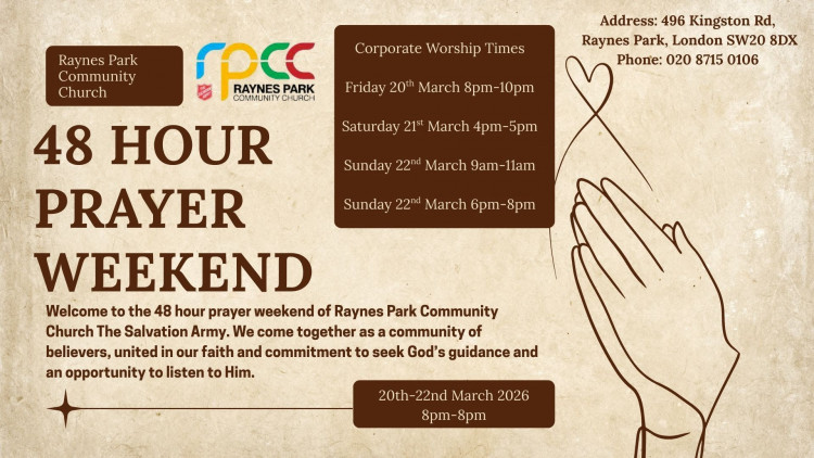 48 Hours Prayer Weekend.