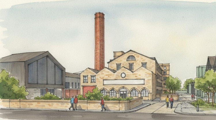 The Lowerhouse Mill site in Bollington is up for sale (Credit: Rightmove/Chris Hamriding)
