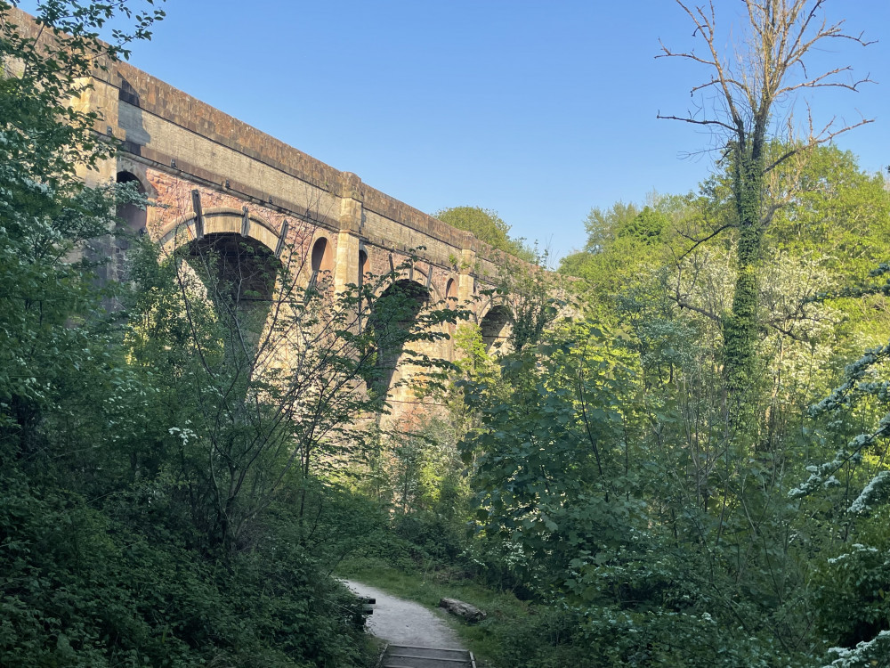 Marple Aqueduct is currently closed after a man's body was discovered nearby (Image - Nub News)