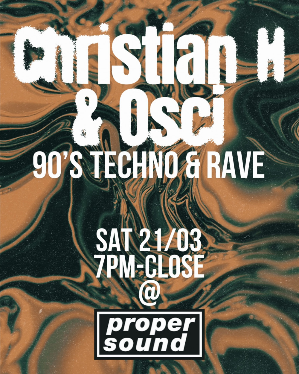 Christian H & Osci 90’s Techno & Rave