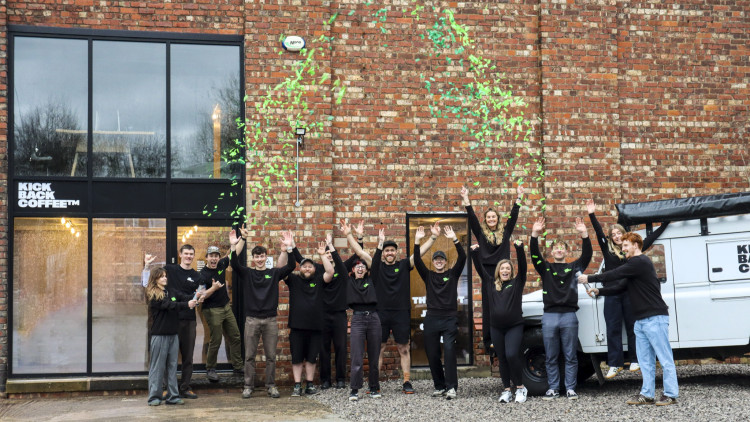 Kickback Coffee is enjoying life at its new HQ in Bollington (Credit: Kickback Coffee)