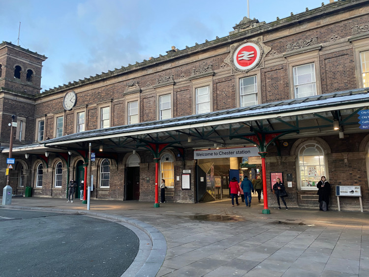 A man was arrested at Chester train station last month (Nub News)