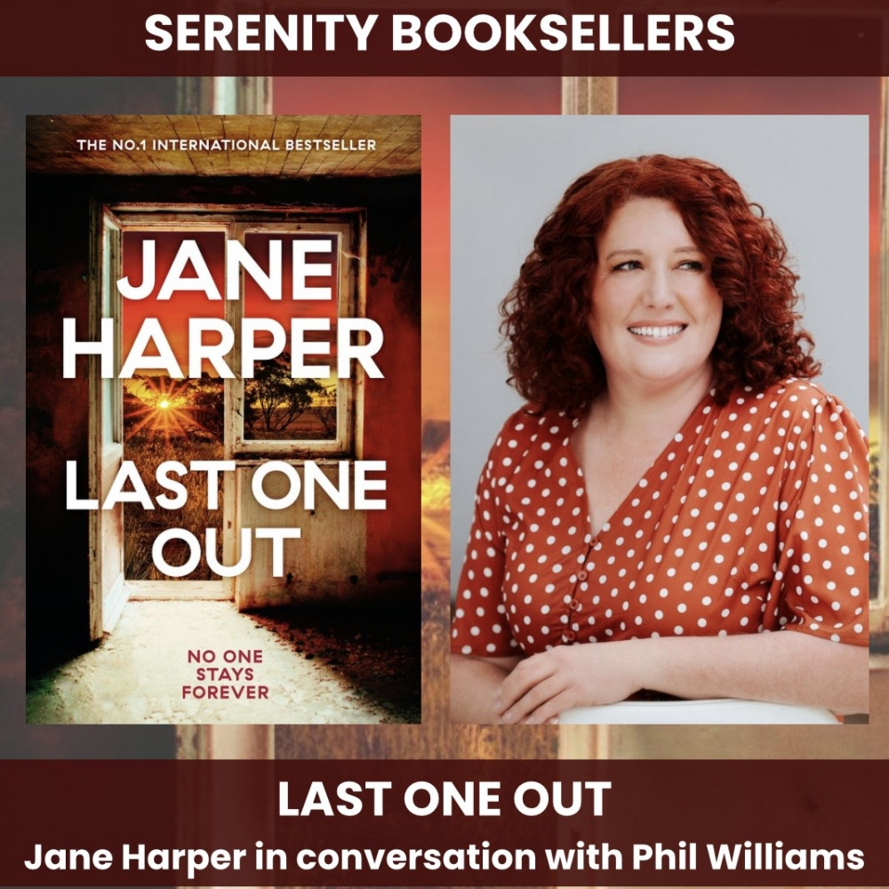 Last One Out - an evening with Jane Harper