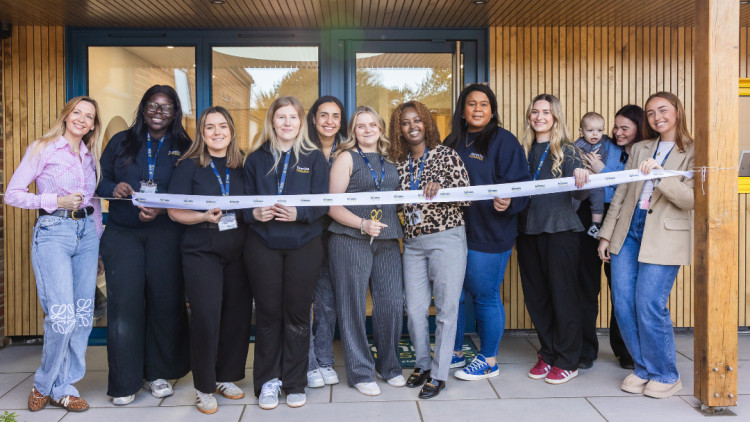 Fennies Nursery staff at the opening of the Whitton branch (credit: Fennies Nursery).