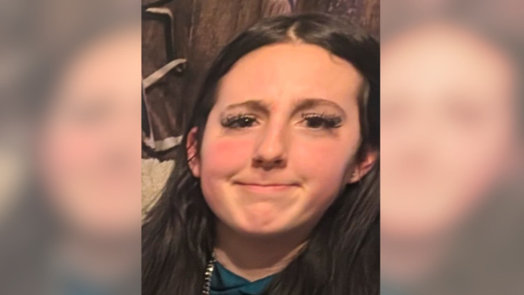 Nevaeh, 13, was last seen near Fegg Hayes Road at about 4pm on Tuesday 17 March (image via Staffordshire Police)