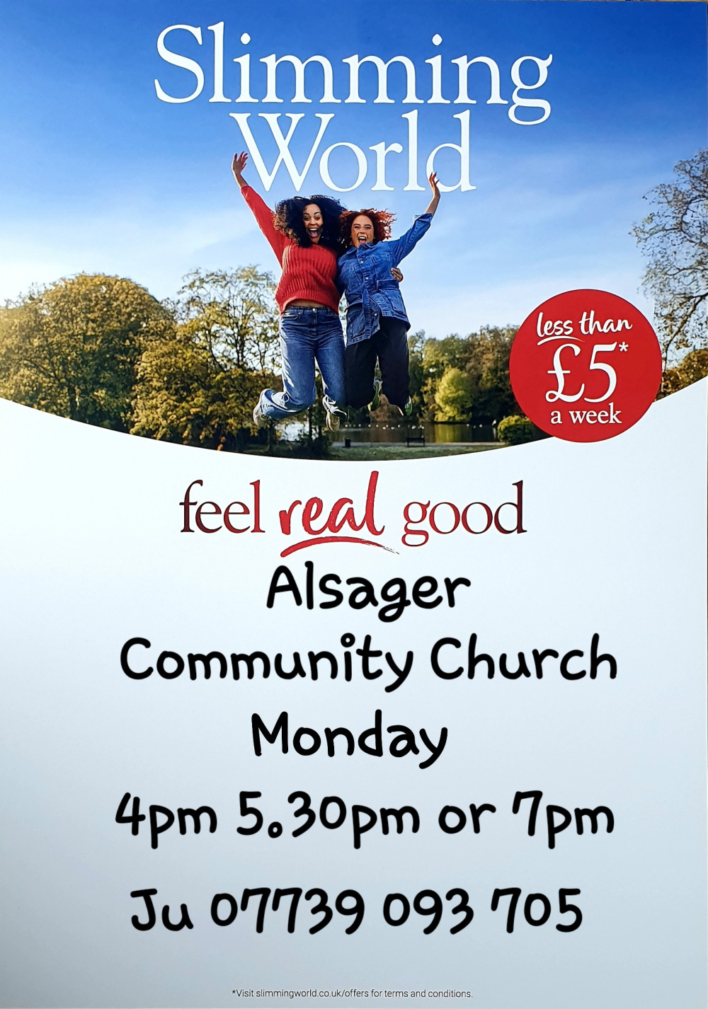 Alsager Monday Slimming World 