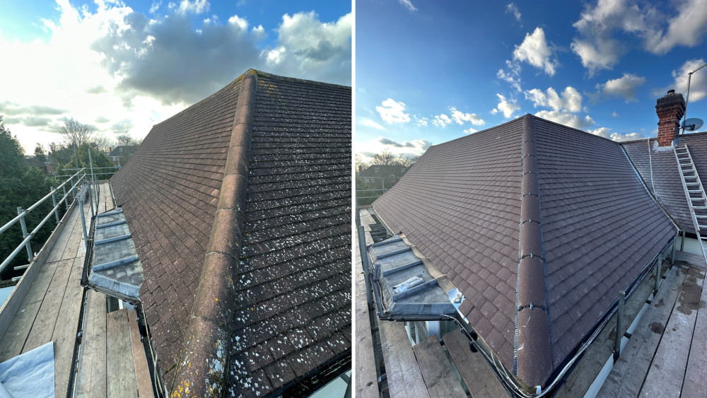 To see more before and after pictures from Apex Roofing, click the arrows (credit: Apex Roofing).