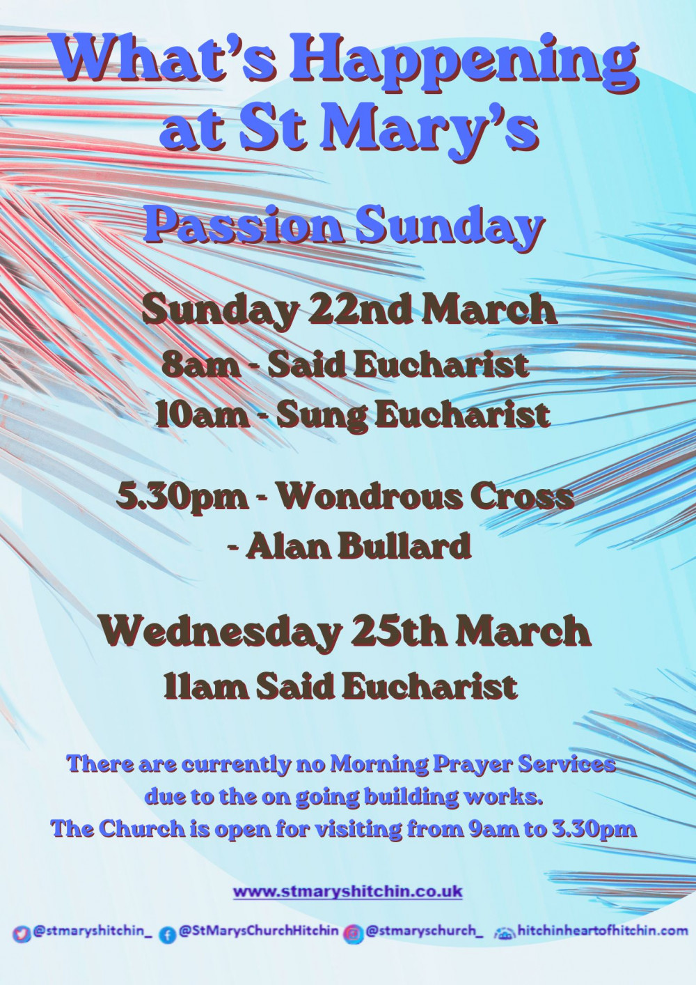 What's on at St Mary's