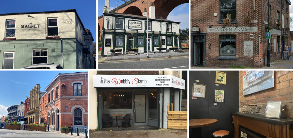 Here are some of the best pubs around Stockport borough, according to Stockport Nub News readers (Images - see article for credits)