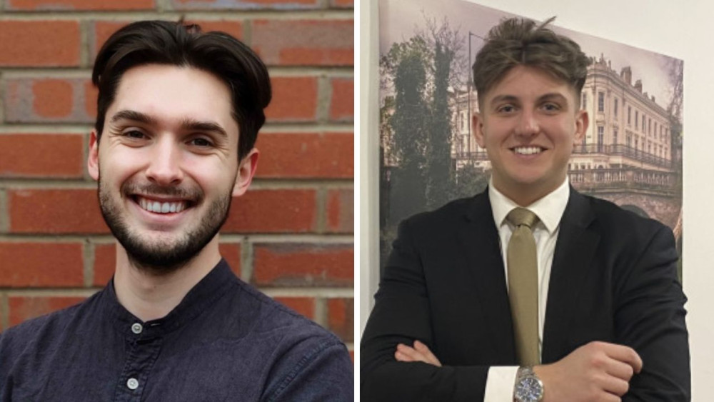 Cllr Sam Jones made the claims about Cllr George Finch during this week's vote of no confidence (images supplied / by Nub News)