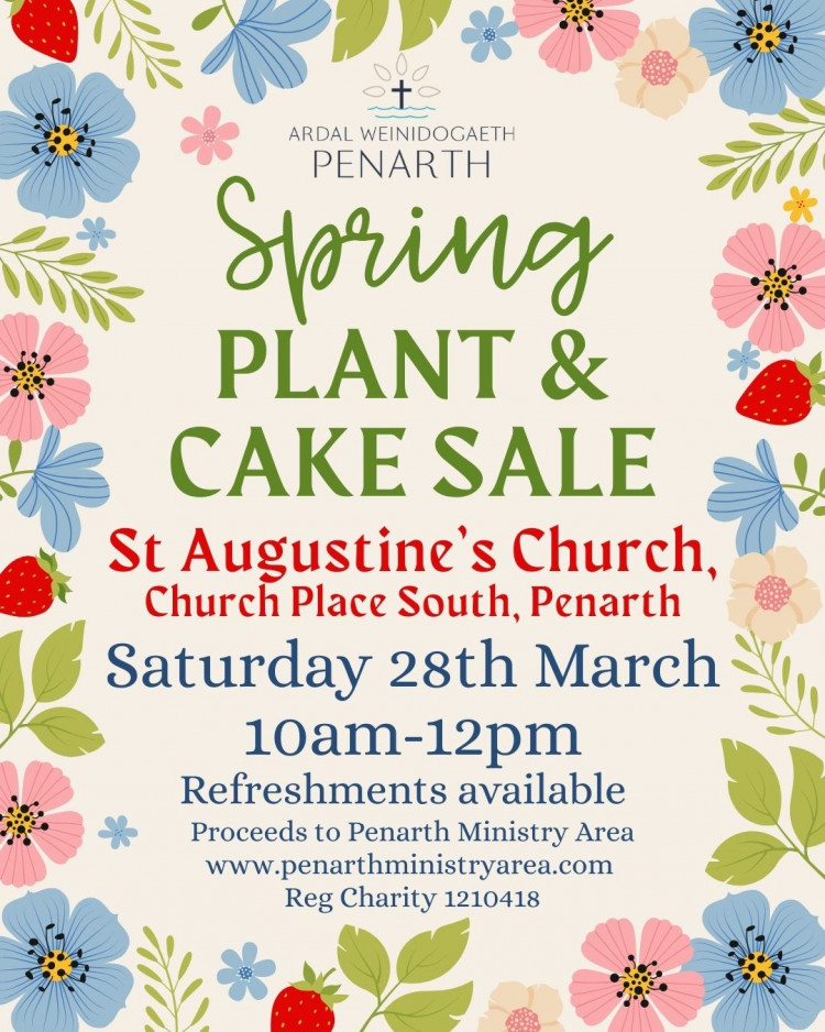 Spring Plant and Cake Sale