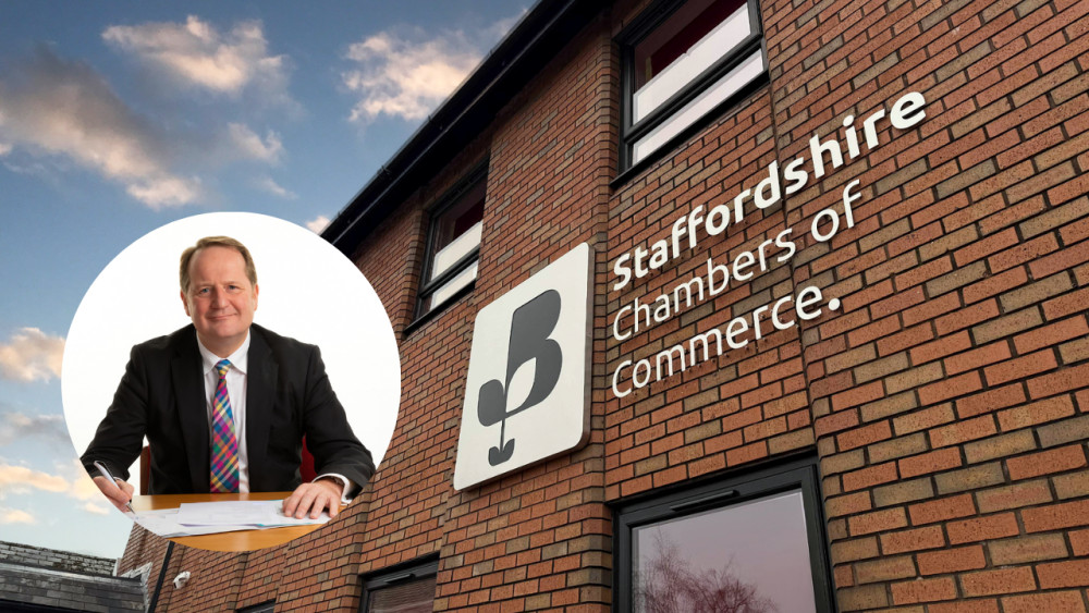 Stuart Elford will join the Chamber in mid-April (images via Staffordshire Chambers of Commerce)