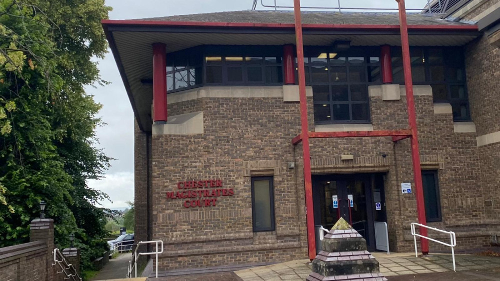 Jonathan Martin, of Hurdsfield Road in Macclesfield, is due to appear at Chester Magistrates Court on Friday, March 20 (Credit: Nub News)