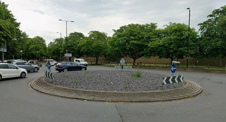 Richmond Council previously revealed Hampton Court Roundabout had the highest number of collisions of any junction in the borough from January 1, 2018, to January 31, 2022 (Image via Google Maps)