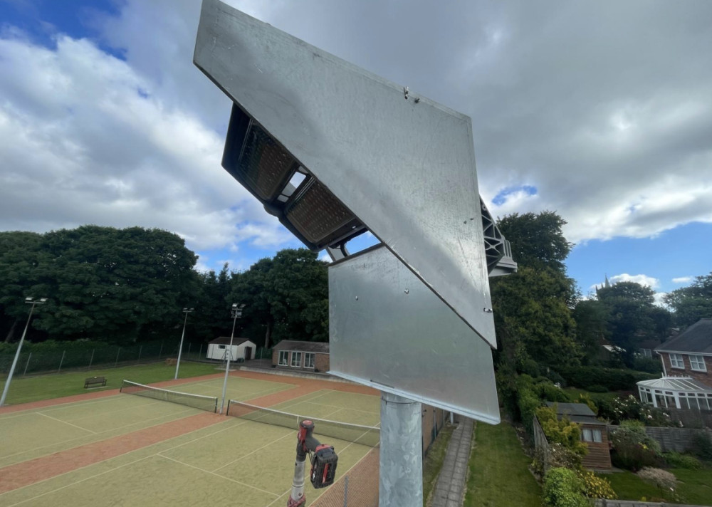 Warwick District Council approved plans for six 15m lighting posts and luminaires at Leamington Rugby Club (image via planning documents)