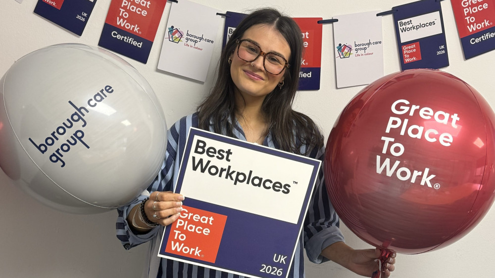 Borough Care, a care home provider with homes in Stone and Leek, has been named one of the UK's best places to work (Image - Borough Care)