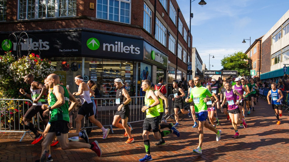 The event has been happening for over 40 years (image via Stafford Half Marathon)