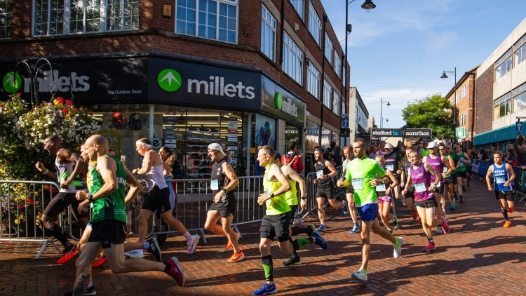 The event has been happening for over 40 years (image via Stafford Half Marathon)
