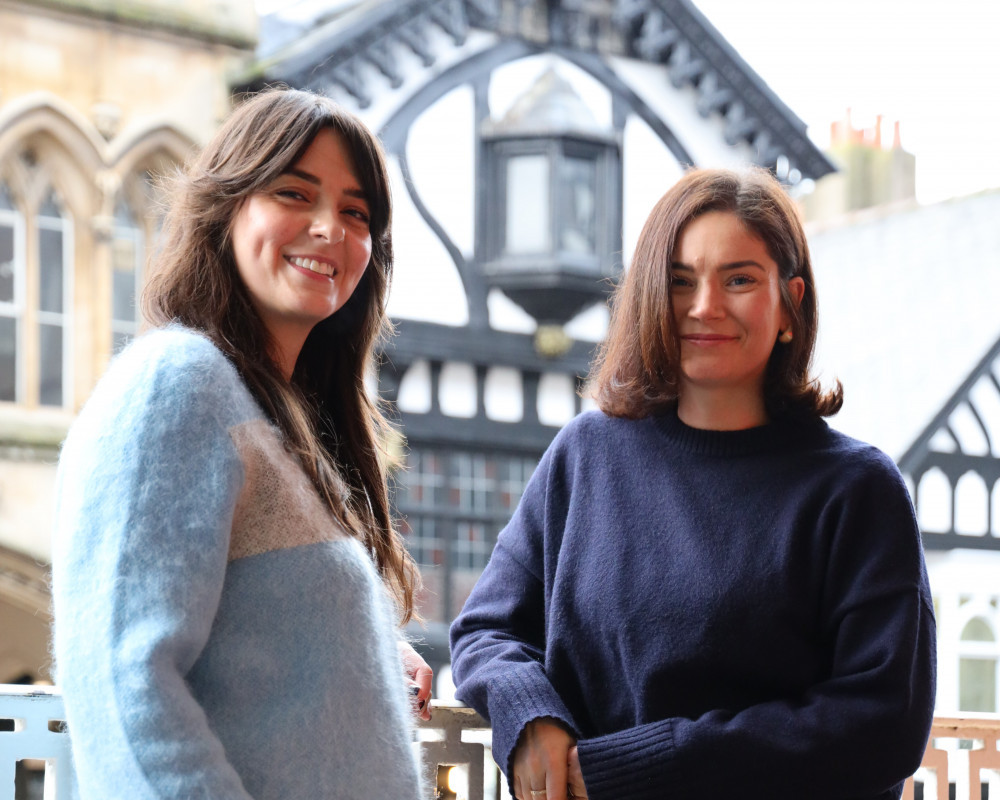 Megan Nicolaides and Megan Yapp gear up to launch Chester's newest independent bookshop and wine bar (Image via: Kurt Thomas)