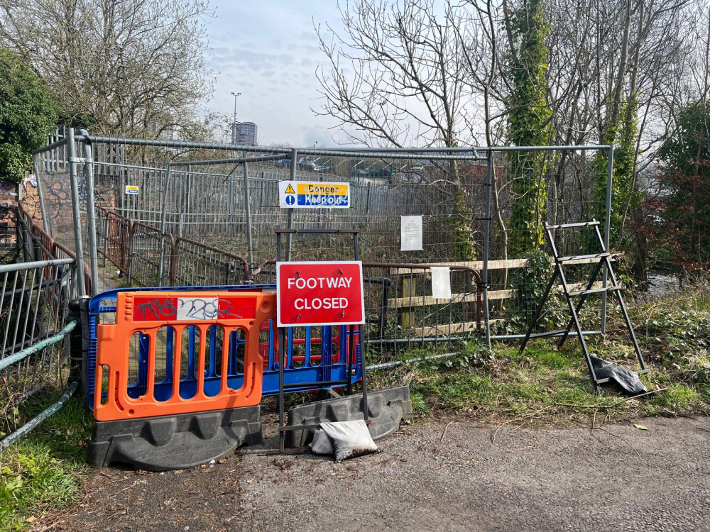 Cheshire East Council has shared an update on the Black Lane bridge closure in Hurdsfield (Credit: Nub News)