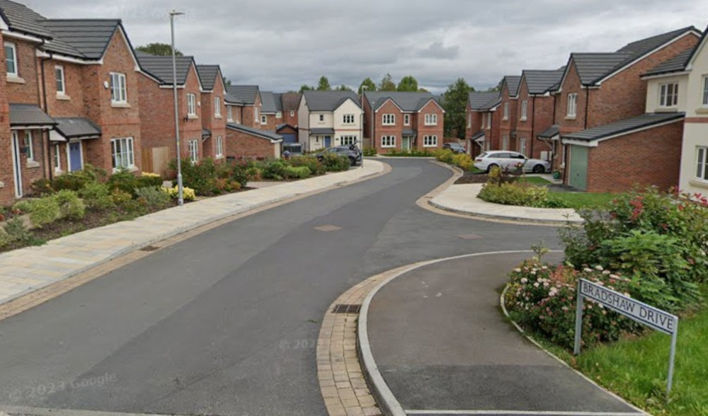 Bradshaw Drive in Congleton (Credit: Google Maps)