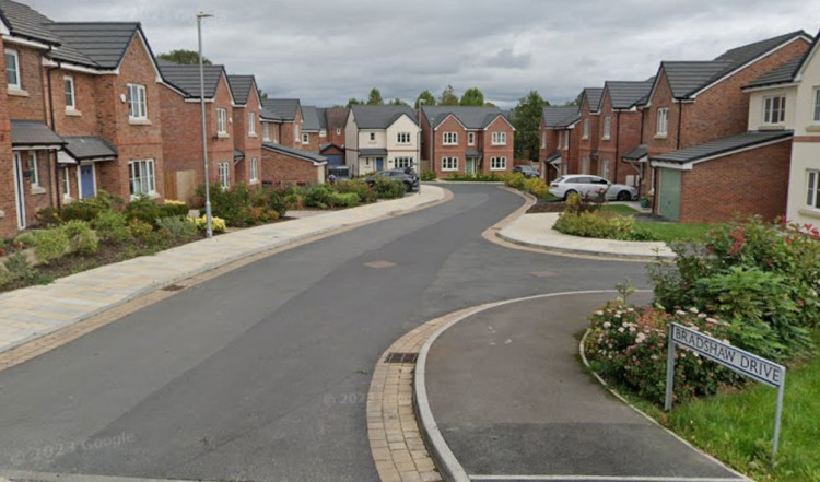 Bradshaw Drive in Congleton (Credit: Google Maps)