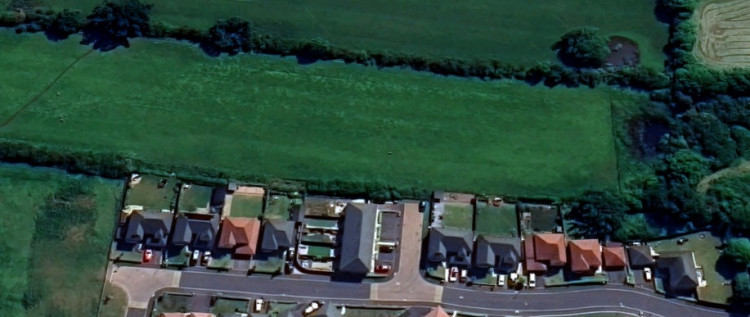 The application concerns nine properties on land off Shire Way in Tattenhall (Image via: Google)