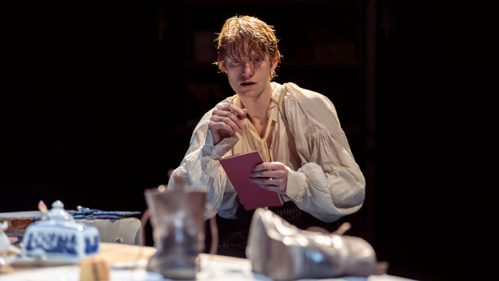 Jeroen Frank Kales as Vincent van Gogh in Vincent in Brixton (credit: Johan Persson).