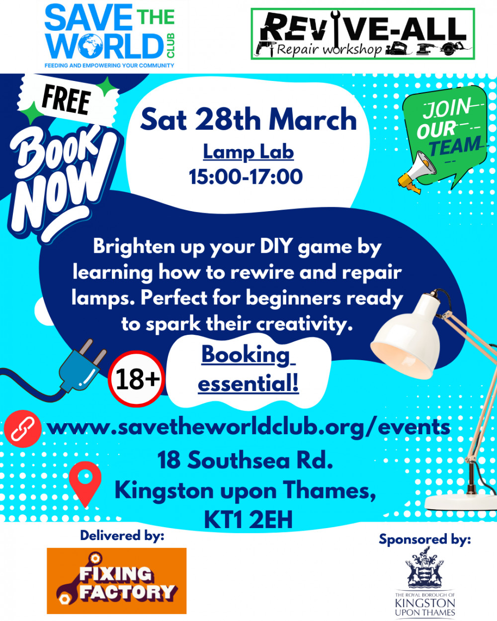 Fixing Factory: Lamp Lab event