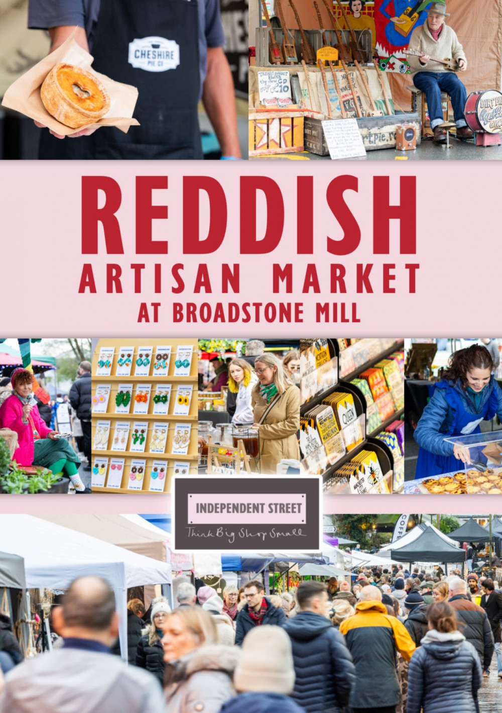 Reddish Artisan Market launch at Broadstone Mill