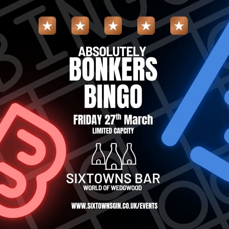 SIXTOWNS Bonkers Bingo