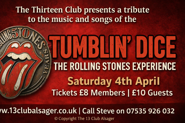 Tumblin' Dice - Rolling Stones Tribute 