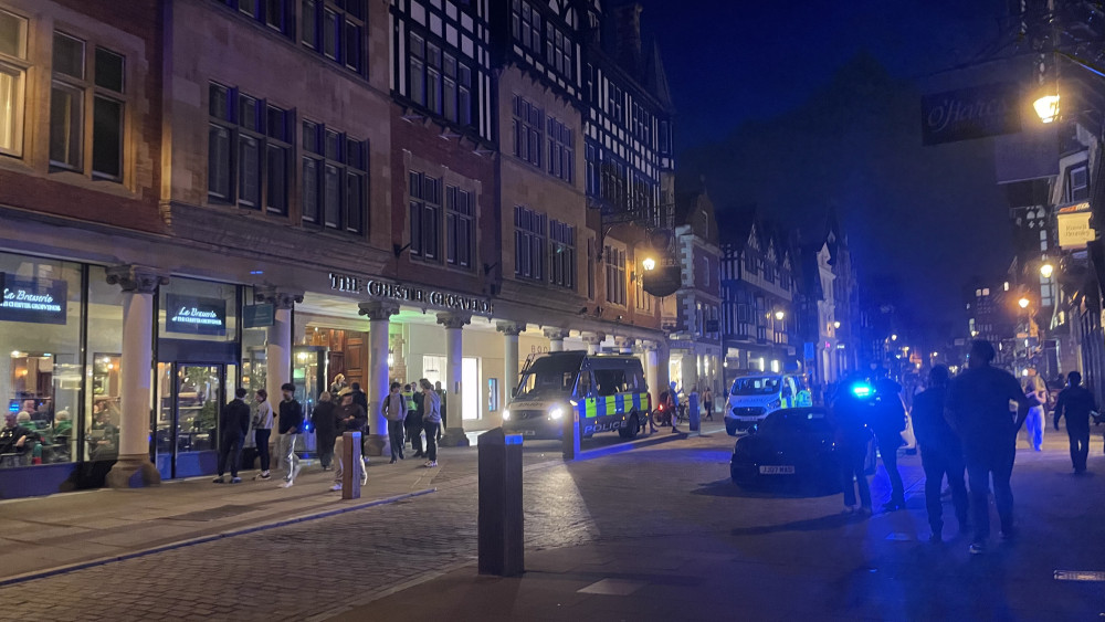 A 33-year-old man was arrested at the Grosvenor Hotel on Saturday evening (Image via: Nub News)