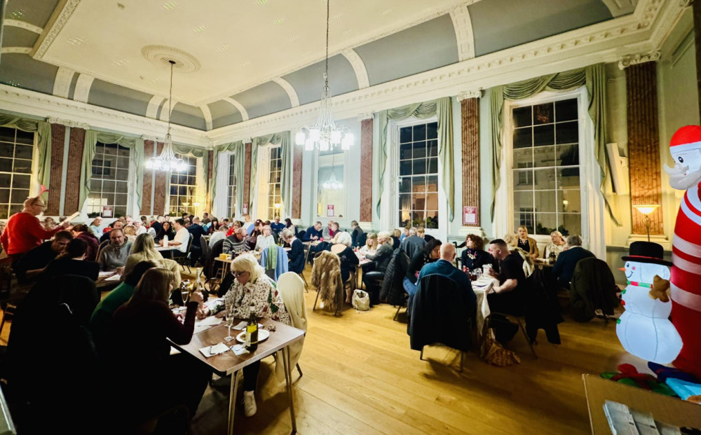Over £2,000 was raised at Warwick's charity quiz on Friday 13 March, funding new Christmas lights to boost festive tourism and benefit the local economy (image via Warwick Christmas Lights) 