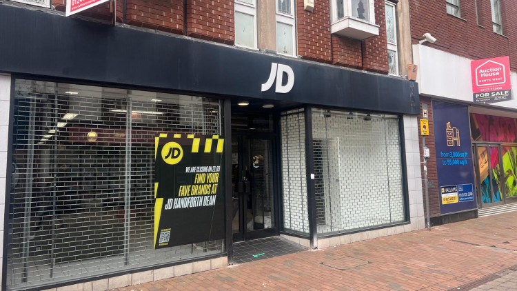JD Sports in Macclesfield has shut for good (Credit: Nub News)