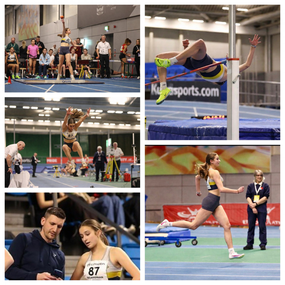 Isla competed across five different events at the English Institute of Sport, Sheffield. (Photo: James Boardman)