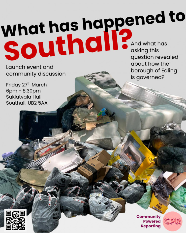 "What's happened to Southall?" Join us at this resident-led report launch