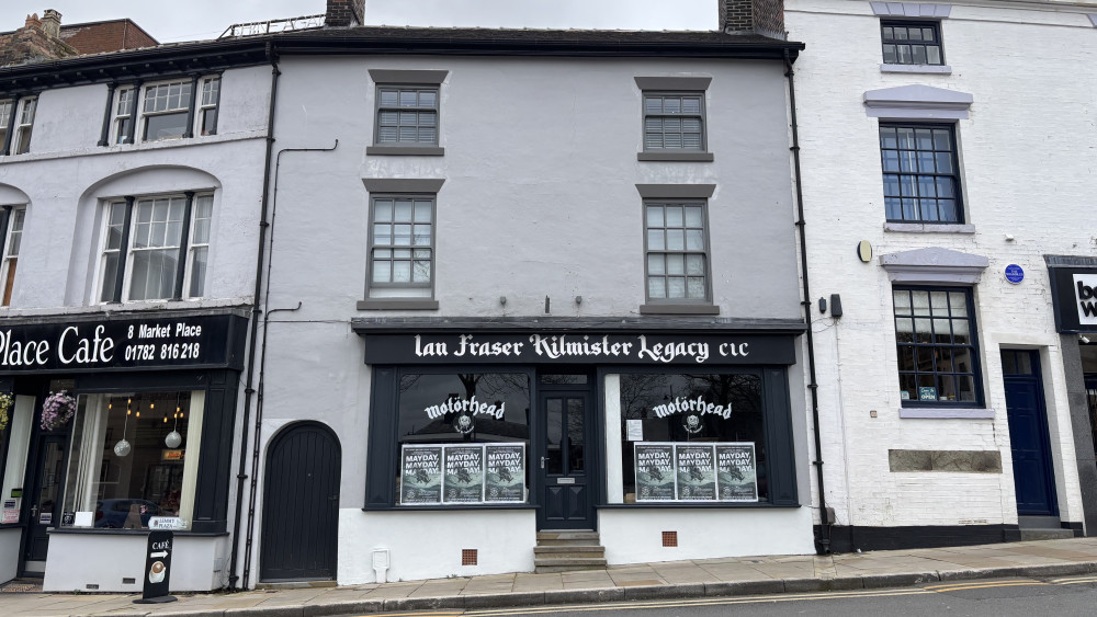 The visitor centre will open in Market Place, Burslem – also referred to as Lemmy Plaza (image via Nub News)