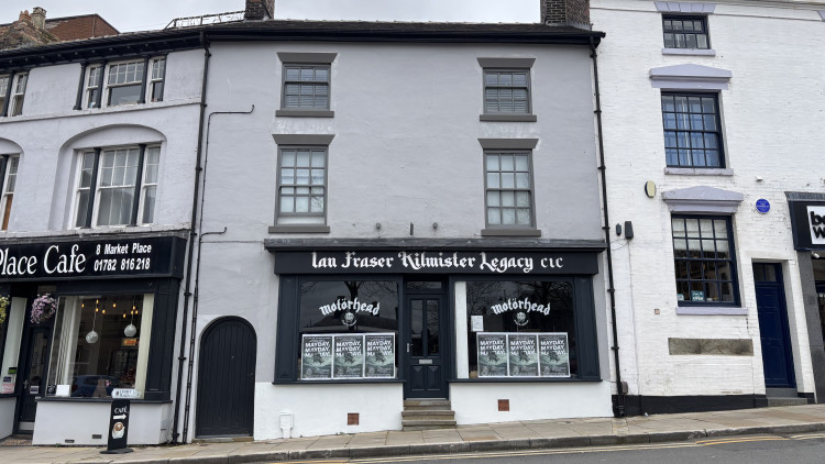 The visitor centre will open in Market Place, Burslem – also referred to as Lemmy Plaza (image via Nub News)