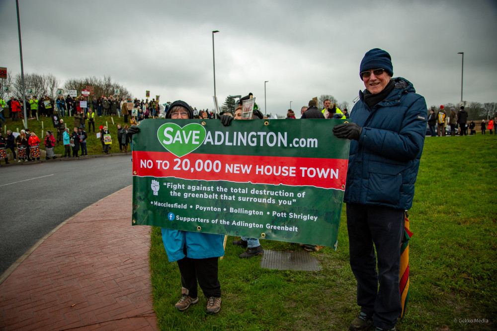 The Supporters of the Adlington Green Belt have released a statement following the government's new town decision (Credit: Gekko Media)