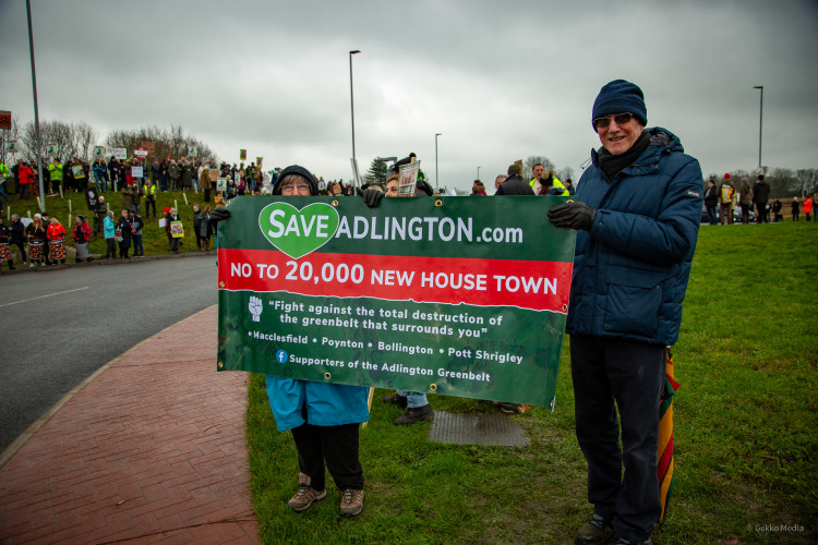 The Supporters of the Adlington Green Belt have released a statement following the government's new town decision (Credit: Gekko Media)